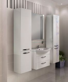 Зеркало Акватон Ария 80см белый 1A141902AA010